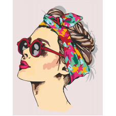 Набір-стандарт, техніка акриловий живопис за номерами, "Grace", ROSA START