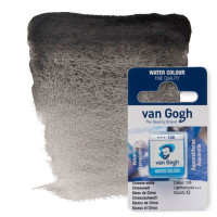 Краска акварельная Van Gogh 735 Черный оксид кювета Royal Talens