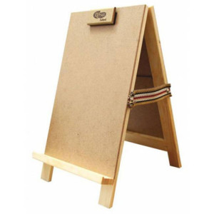 Мольберт настільний, Хлопушка, сосна, 22х23х38см., мак. висота полотна 30см., ROSA Studio