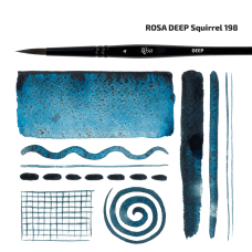 Кисть Белка круглая, DEEP 198, №2, к.р. ROSA