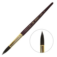 Пензель Білка кругла, 2080, №10, к, Р, ROSA Gallery