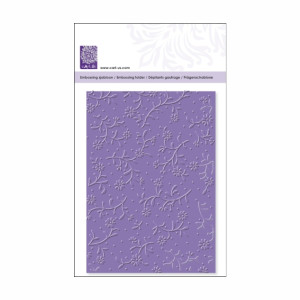 Папка для тиснення Квіти 15х10, 5 см