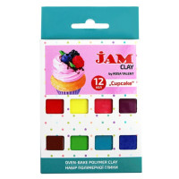 Набор пластики “Cup cake“, 12х20г, Jam Clay, ROSA TALENT (5059010)