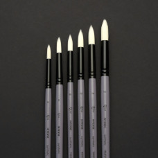 Кисть Синтетика круглая заостренная, INTENSE 1668SR, №10, длин ручка ROSA 1668SR10