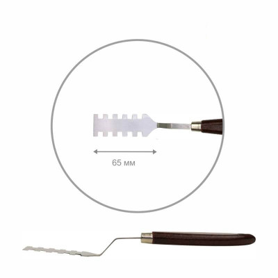 Мастихін ROSA Studio ArtWork №8 прямокутний, довжина 6,5 см