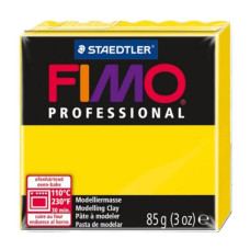 Пластика Fimo Professional, Желтая, 85 г.