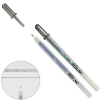 Ручка гелевая, GLAZE 3D-ROLLER, Серый, Sakura