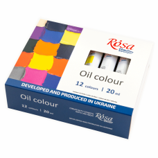 Набір олійних фарб 12×20 мл ROSA Studio