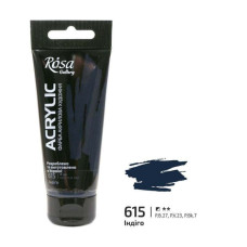 Фарба акрилова, Індіго, 60 мл, ROSA Gallery