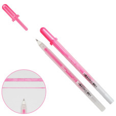 Ручка гелевая, GLAZE 3D-ROLLER, Розовый, Sakura