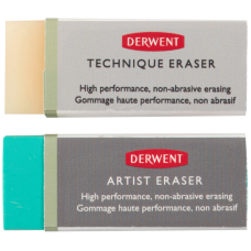 Ластики для художников Tecnik and Artist, 2 шт, Derwent