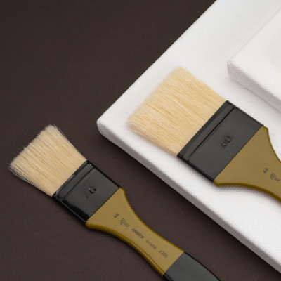 Пензель Щетина флейц, AMBER 2306, №40, к.р. ROSA