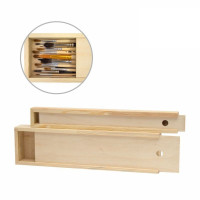 Пенал для пензлів дерев'яний ПК4, (35*9,8*4см), ROSA Studio