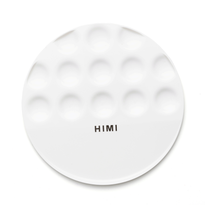 Палитра пластиковая 18х18см, круглая, HIMI