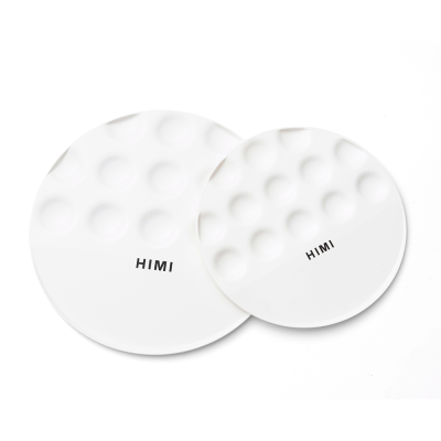 Палитра пластиковая 18х18см, круглая, HIMI