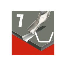 Резцы для линогравюры №7 (набор 12 шт), L12/7, ESSDEE