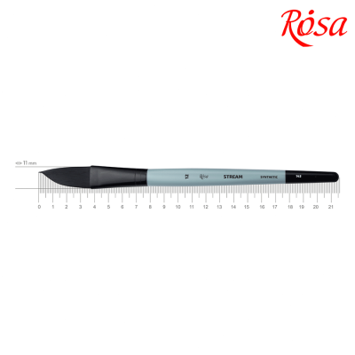 Кисть плоская синтетика даггер серии STREAM 143 № 12