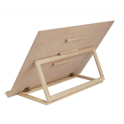 Мольберт-планшет настольный А3+, 50х4х36,5 см, фанера, В УПАКОВКЕ, ROSA Studio 500141307