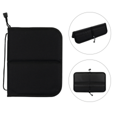 Пенал для пензлів чорний 20x25 см, DK ART