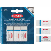 Набор ластиков Small Multi Purpose 3 шт Derwent