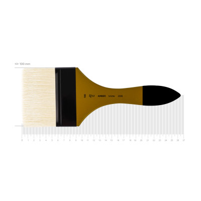 Пензель Щетина флейц, AMBER 2306, №100, к.р. ROSA