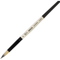 Пензель Синтетика кругла, BREEZE 1226R, №6, коротка ручка ROSA 1226R06 