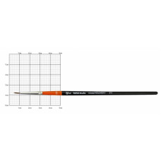 Кисть Колонок круглый, 311, № 00, короткая ручка ROSA Studio