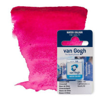 Краска акварельная Van Gogh 567 Перм, красно-фиолетовый кювета Royal Talens