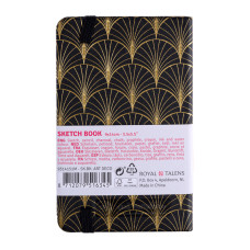 Блокнот для графіки Talens Art Creation, А6 (9*14см), 140г/м2, 80л, Art deco, Royal Talens