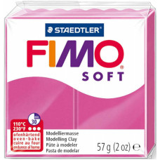 Пластика мягкая Fimo Soft Малиновая, 57 г.