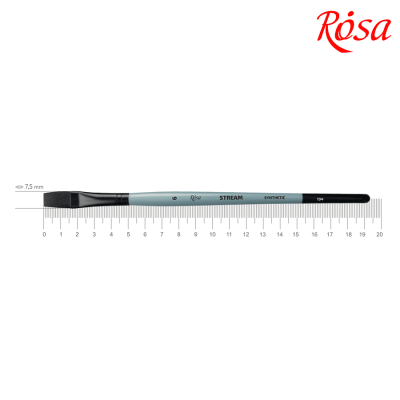 Пензель синтетика плоска серії STREAM 134 № 6