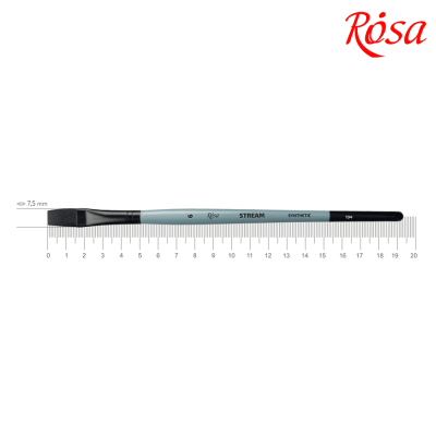 Пензель синтетика плоска серії STREAM 134 № 6