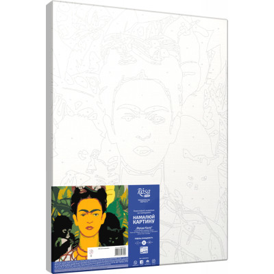 Картина по номерам акрил набор стандарт Фрида Кало ROSA START