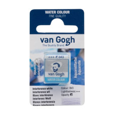 Краска акварельная Van Gogh 843 Интерферентный белый кювета Royal Talens