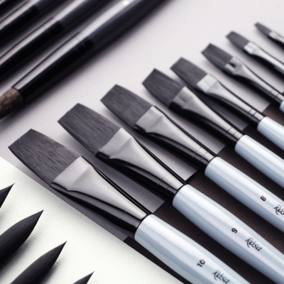 Пензель синтетика плоска серії STREAM 134 № 10