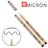 Лайнер PIGMA MICRON (12), 0,7 мм, Черный, Sakura (XSDK1249)