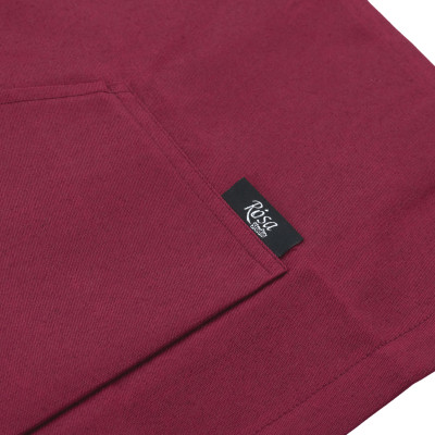 Фартук взрослый, 76*70 см, бордо, грета, ROSA Studio