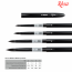 Кисть синтетика круглая, TRAVEL BRUSH, STREAM 158, № 2, к.р. кисть ROSA 18431581
