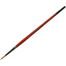 Кисть Синтетика круглая, Carrot 1097R, № 2, короткая ручка  KOLOS