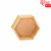 Деревянная декоративная полочка Сота, 18х21х8 см, ROSA TALENT (2869002)