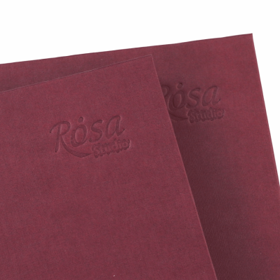 Блокнот для акварели на спирали Watercolor by Smiltanis, А5, 200 г/м2, 32 л, бумага белая, Бордо, ROSA Studio