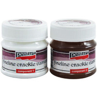 Набір двокомпонентний кракелюр "Fineline", 2х50 мл, Pentart