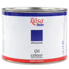 Фарба олійна, Ультрамарин, 490 мл, ROSA Studio 325526 