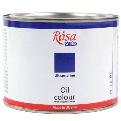 Фарба олійна, Ультрамарин, 490 мл, ROSA Studio 325526 