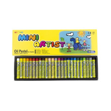 Пастель масляная MINI 25цв, MOPS-25, MUNGYO