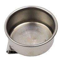 Маслёнка одинарная, металлическая с крышкой (d:4 см), D,K,ART CRAFT