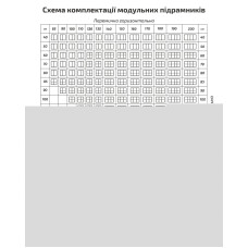 Модульна планка для підрамнику №1 (18x40 мм), 150 см, ROSA