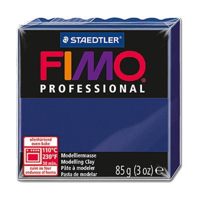 Пластика Fimo Professional, Темно-синяя, 85 г.