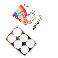 Набор акриловых красок Unicorn 6x10 мл, ROSA START 322111004