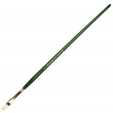 Пензель Щетина плоска, Classic 2402F, № 4, довга ручка KOLOS